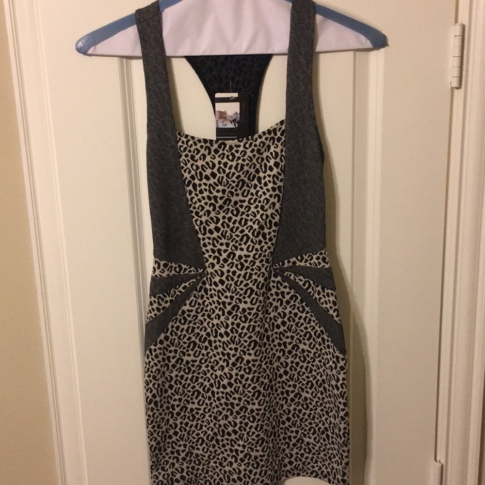 Leopard print dress